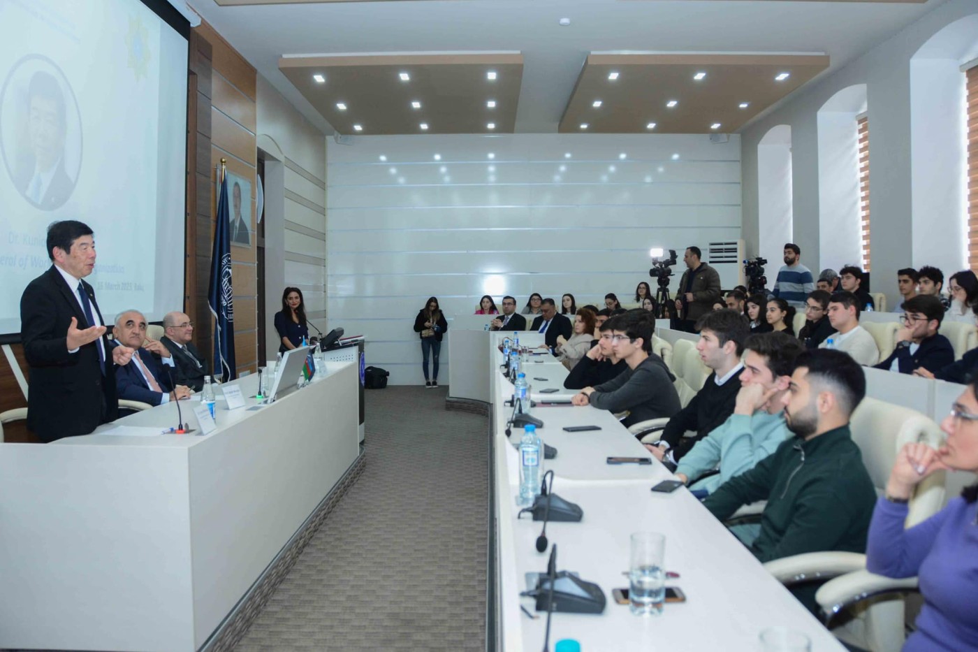 Ümumdünya Gömrük Təşkilatının Baş katibi UNEC-də olub - FOTO